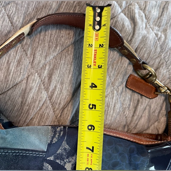 Coach Vintage Denim Patchwork Soho Shoulder Bag - Picture 9 of 9